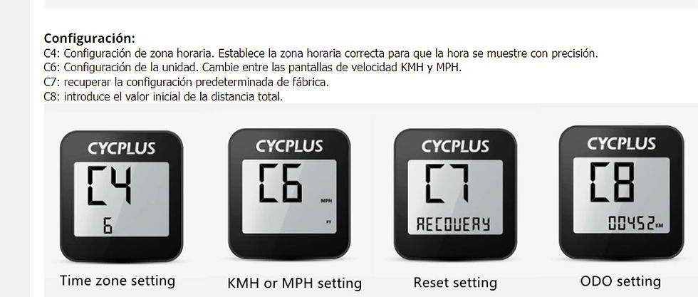 Miniatura: GPS BIKE COMPUTER G1 BY CYCPLUS