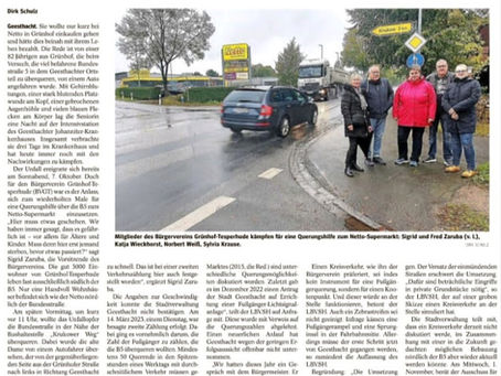 Wir brauchen eine Bedarfsampel!