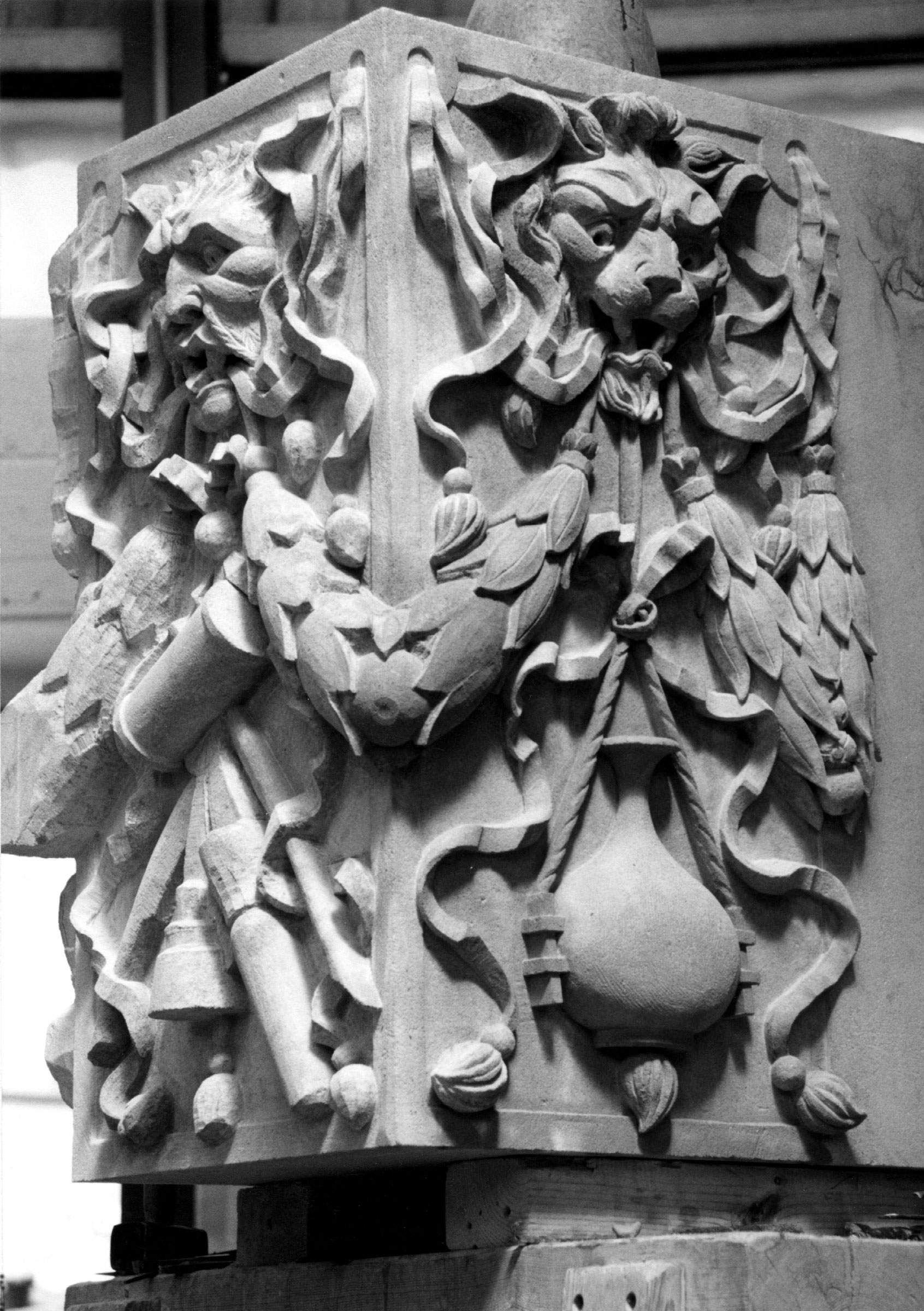 Hatfield House trophy panel