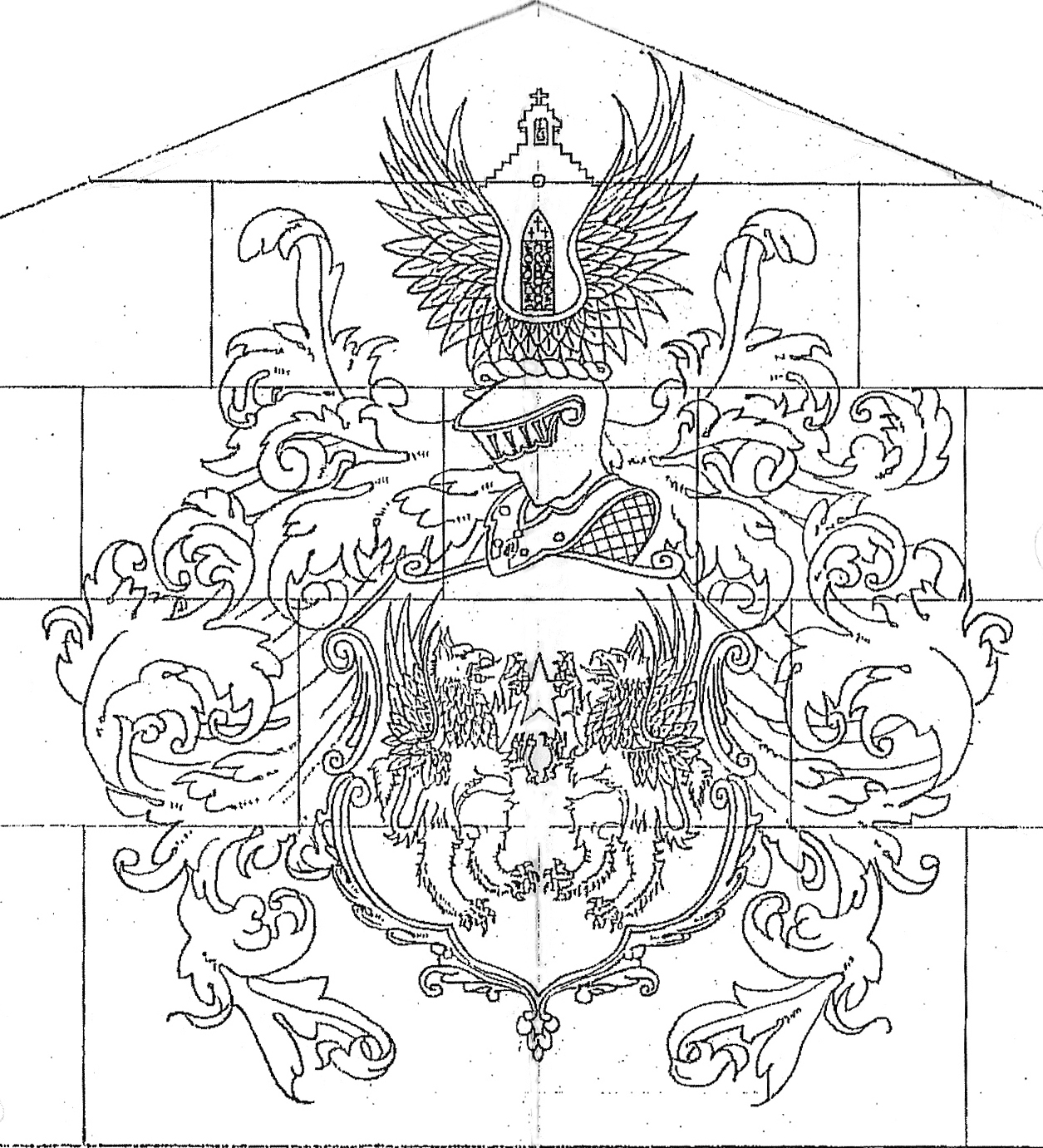 Architects original drawing