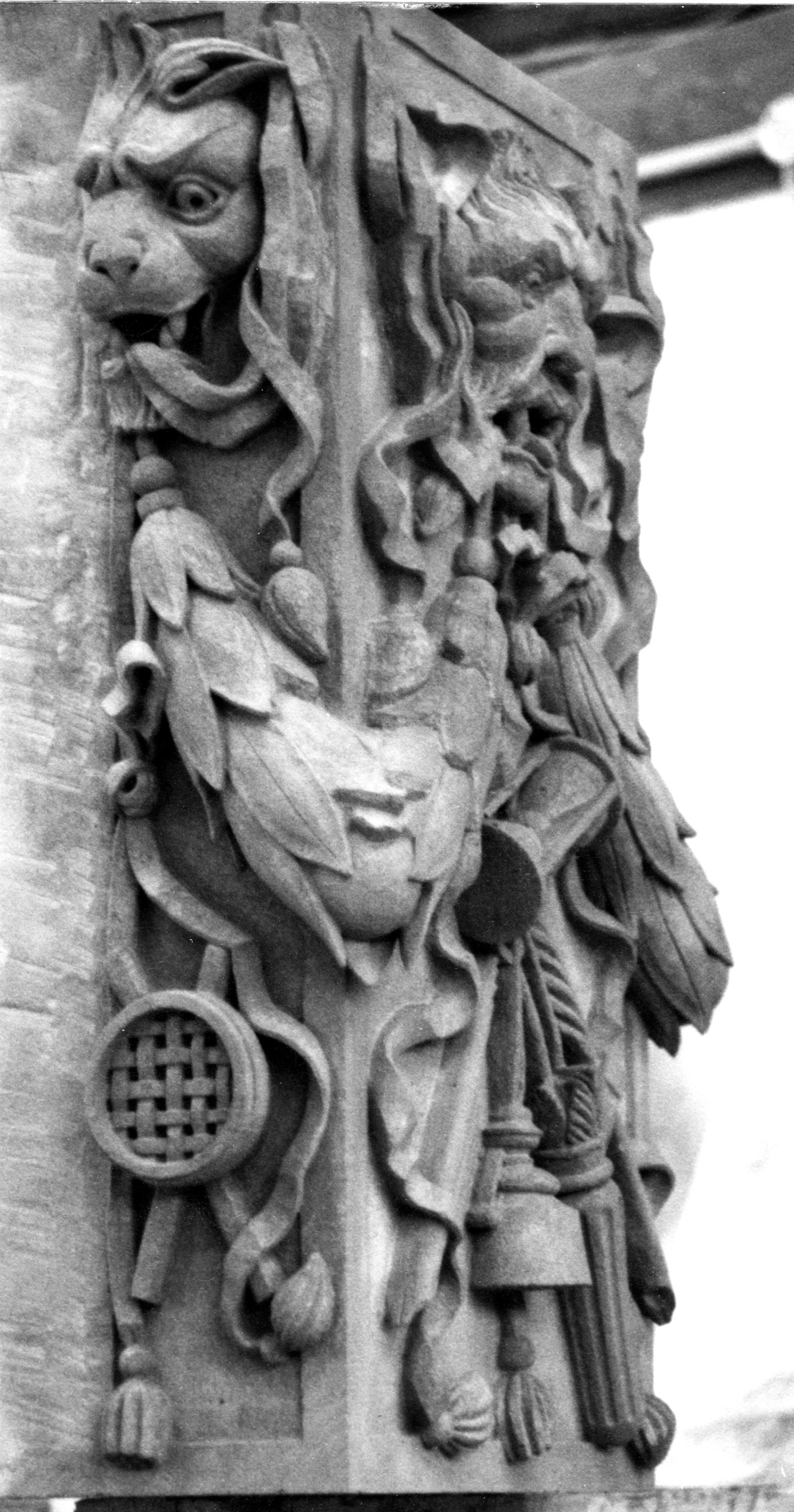Hatfield House trophy panel