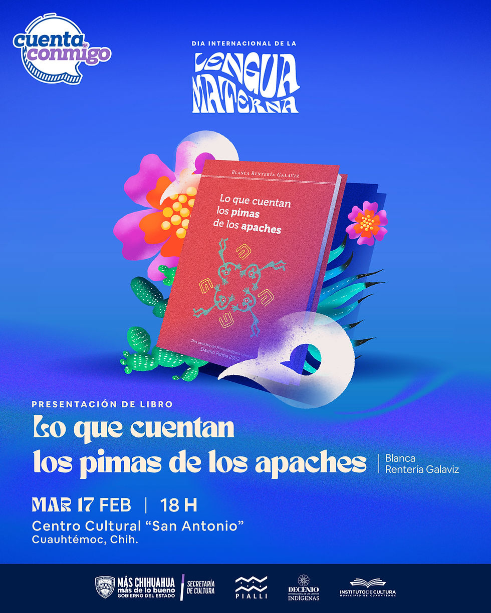 Presentación del libro de “Lo que cuentan los pimas de los apaches”