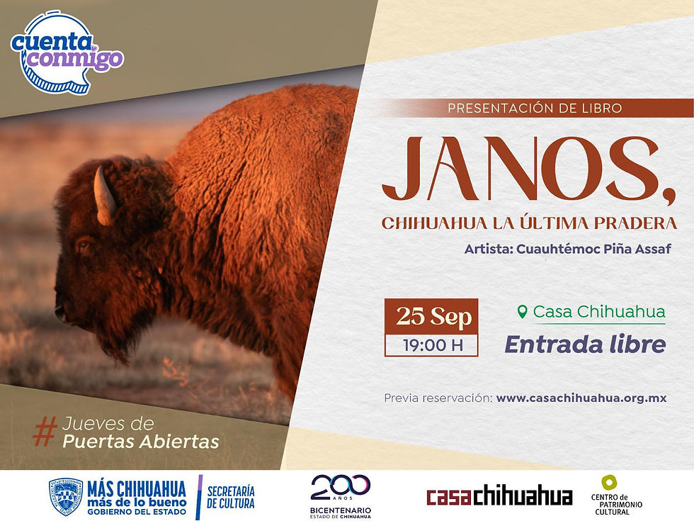 Presentación de Libro : Janos. La última pradera