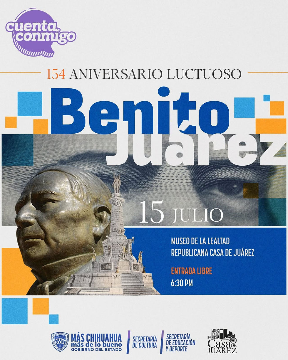 154 Aniversario Luctuoso Benito Juárez