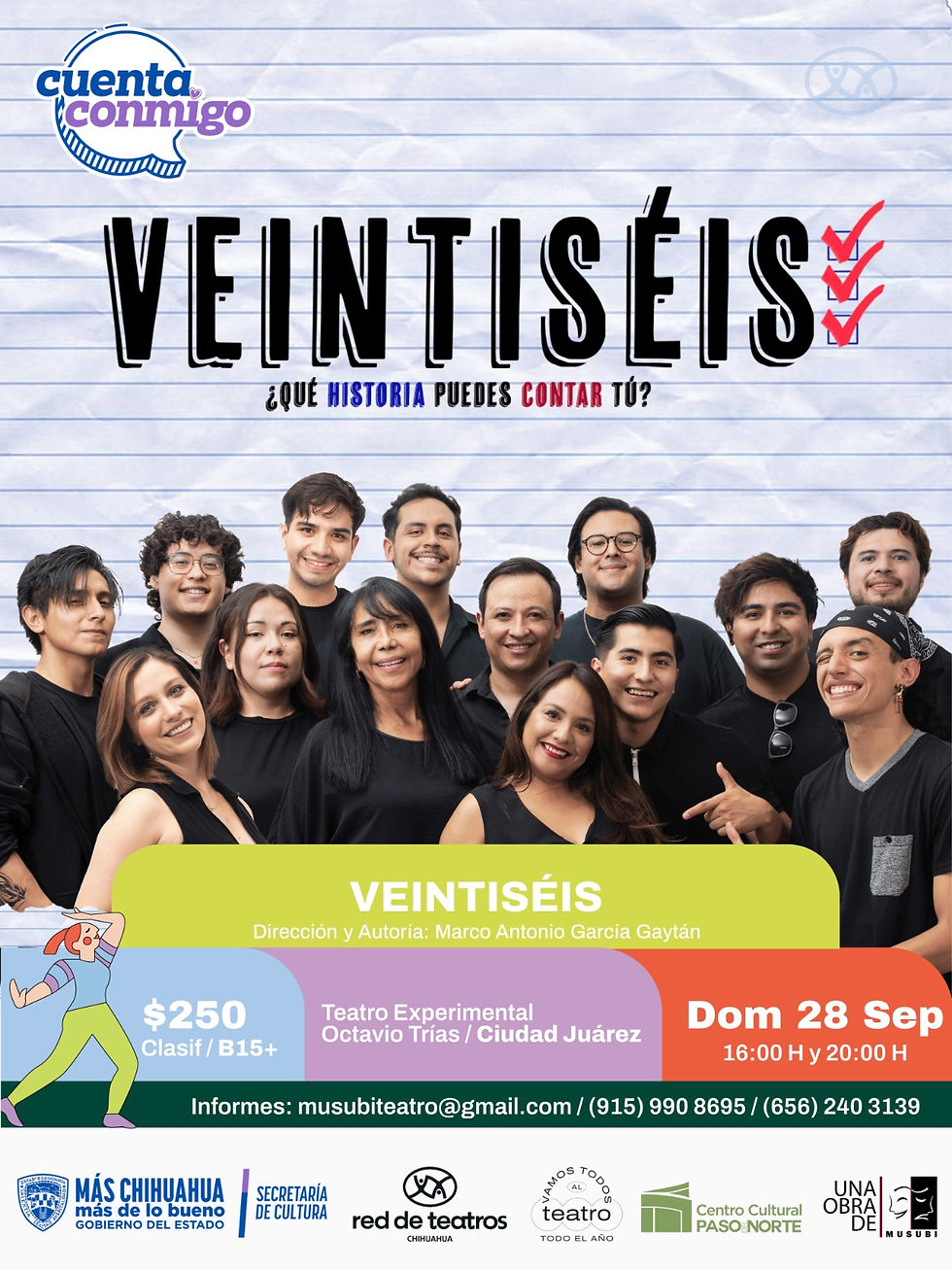 Veintiséis: ¿Qué historia puedes contar tú?