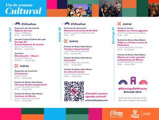Fin de Semana Cultural del 27 al 29 de enero