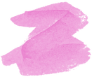 Carnet de deuil trace de peinture rose