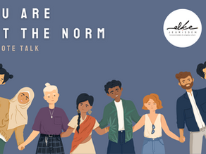 KEYNOTE * You are not the norm
