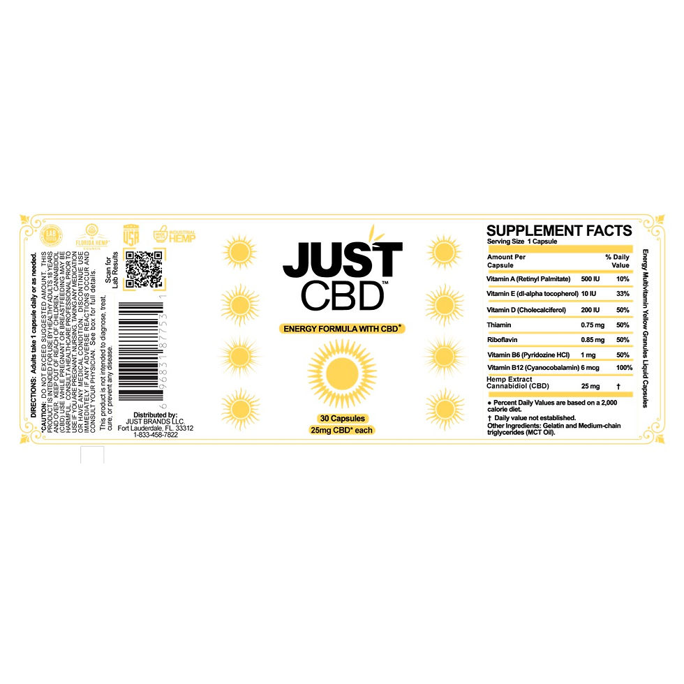 Thumbnail: CBD Capsules - Energy Formula