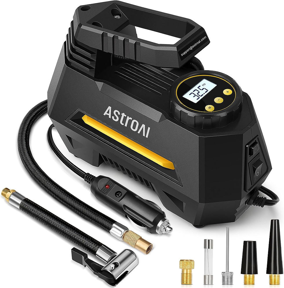 The AstroAI Tire Inflator Portable Air Compressor