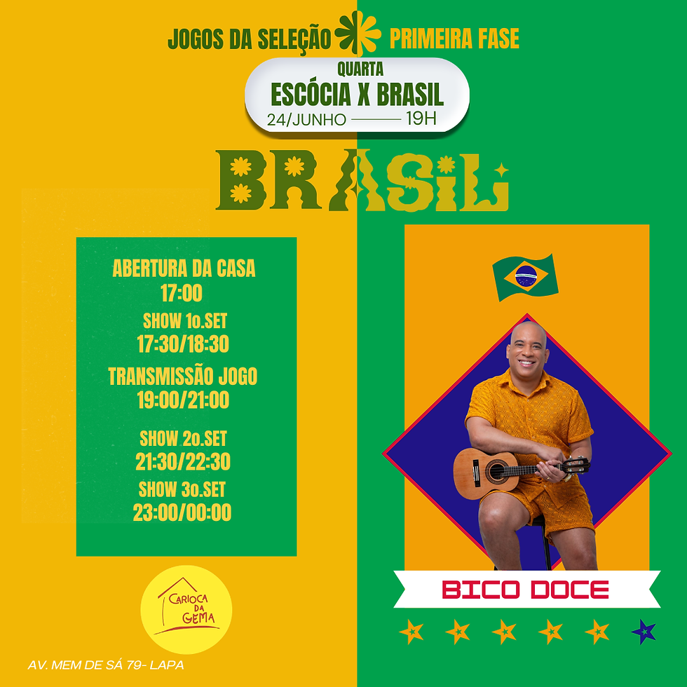 Jogo Brasil com Leonardo Bessa