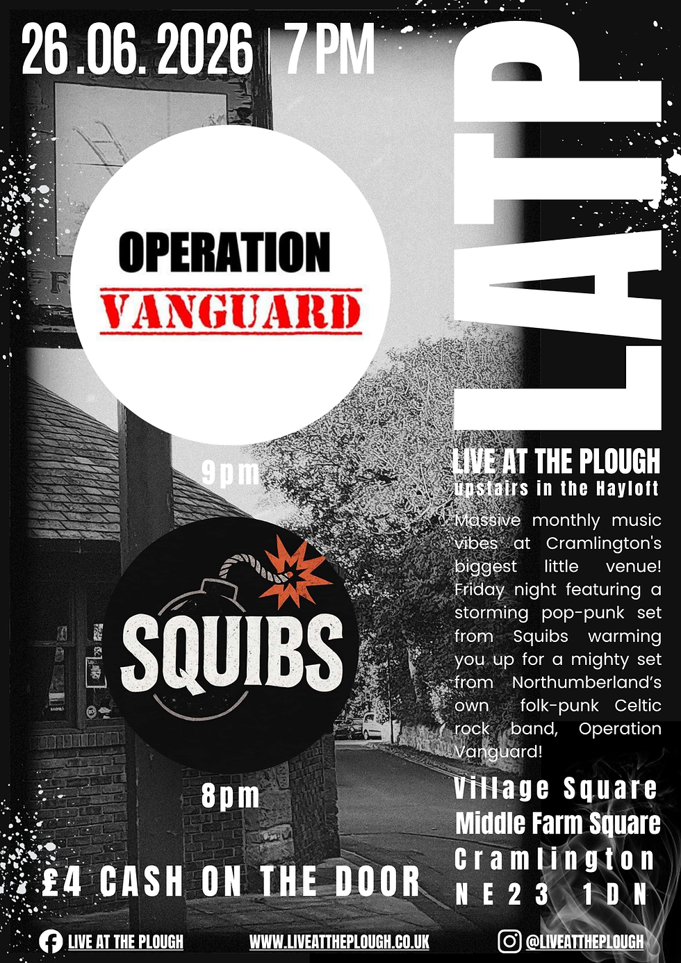 LATP presents Operation Vanguard + Squibs