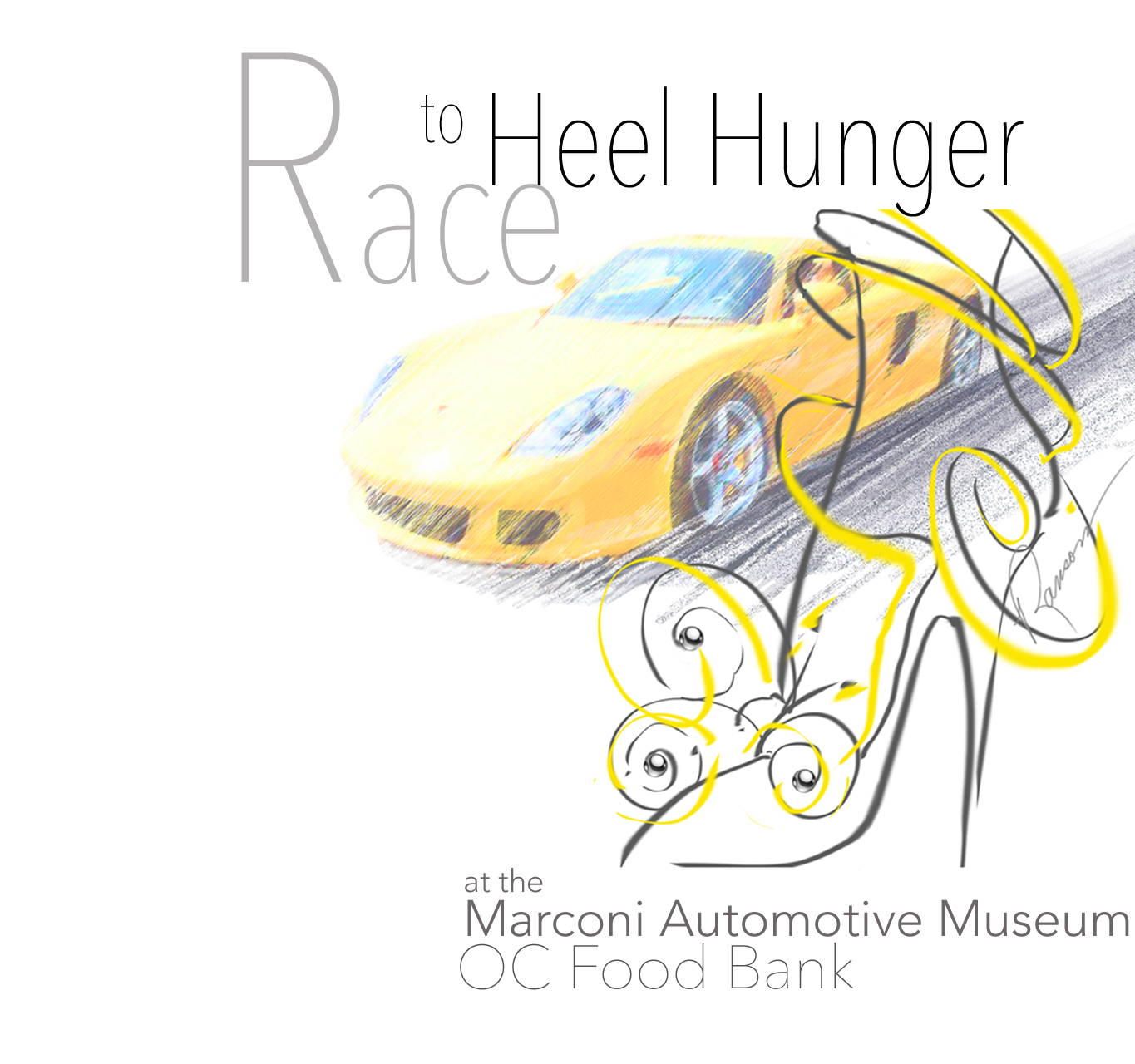"RACE to HEEL HUNGER"