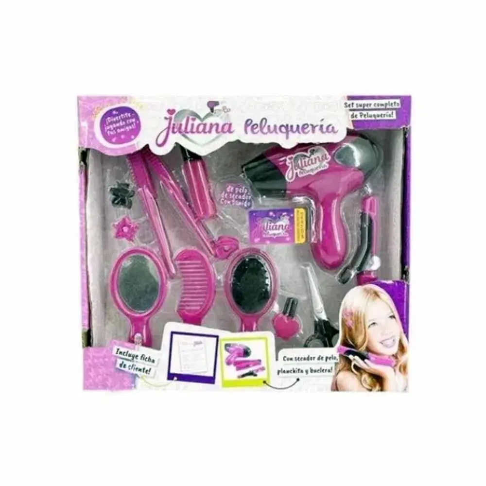 Juliana Set De Peluqueria Con Luz Y Sonido
