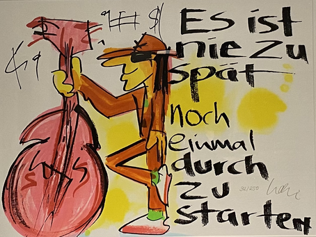 Es ist nie zu spät, noch einmal durchzustarten 