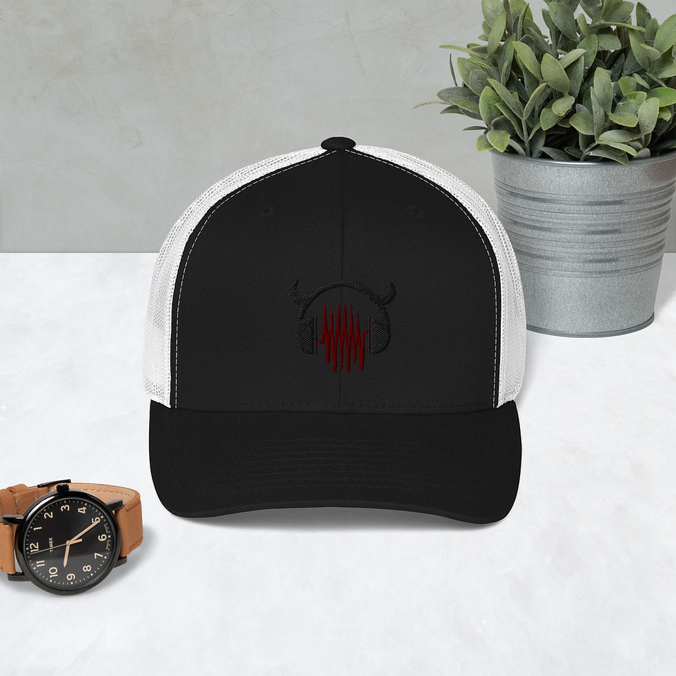 Thumbnail: DoD "Bleeding Headset Logo" Trucker Cap