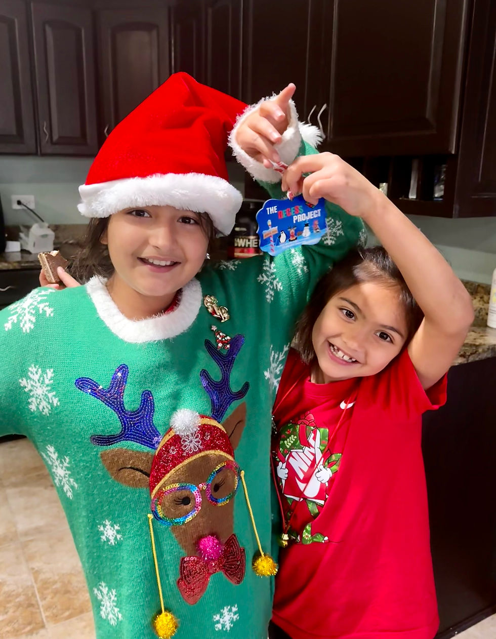 Olivia and Alyssa Daniel