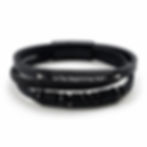 The Genesis Bracelet – genuine leather Christian bracelet for men NZ