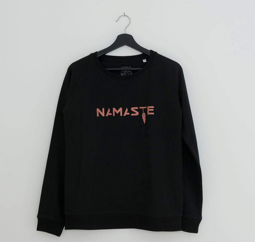Thumbnail: NAMASTE sweater women black