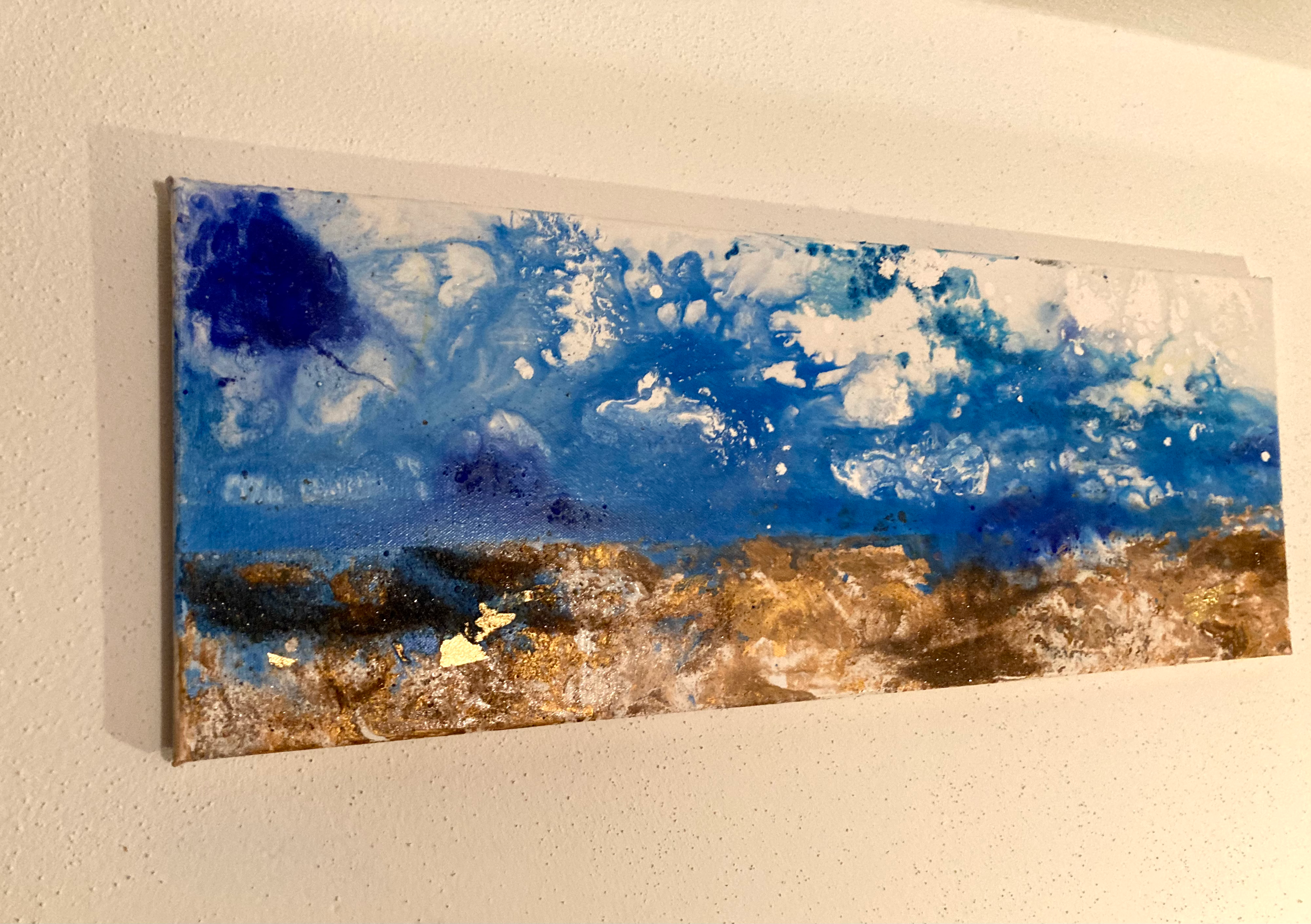 Himmel trifft Erde / The sky meets the ground 80x30cm 