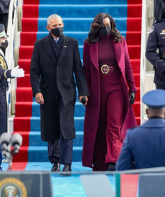 President Obama and Michelle Obama 2021 inauguration