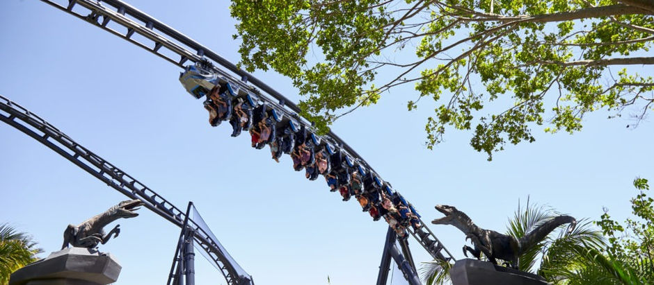 Universal Orlando's new VelociCoaster gives riders "thrills and teeth"