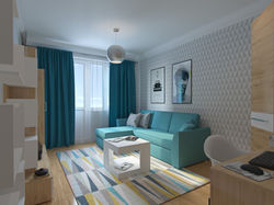 дизанй интерьера  Краснов гостиная