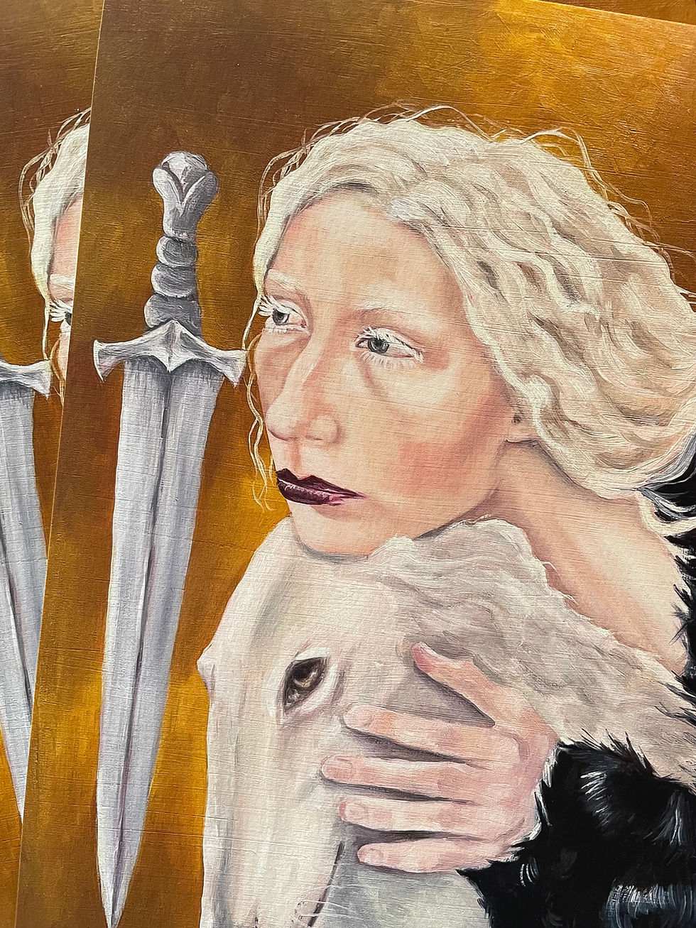 Thumbnail: "Whispers Of The Blade" Print