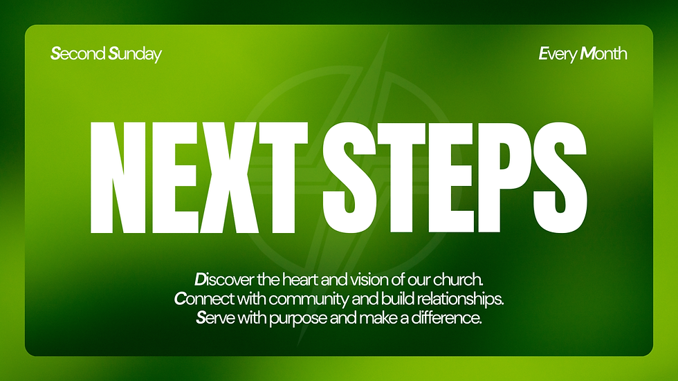 Next Steps - October