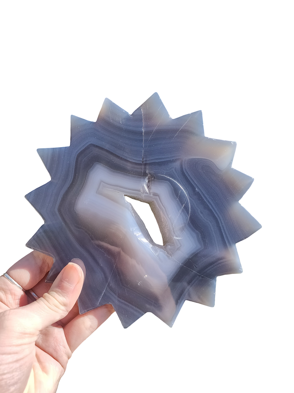 Thumbnail: Agate Sunflower 