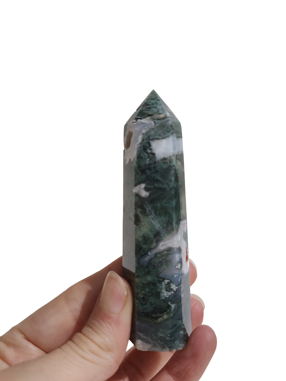 Thumbnail: Moss Agate Tower 