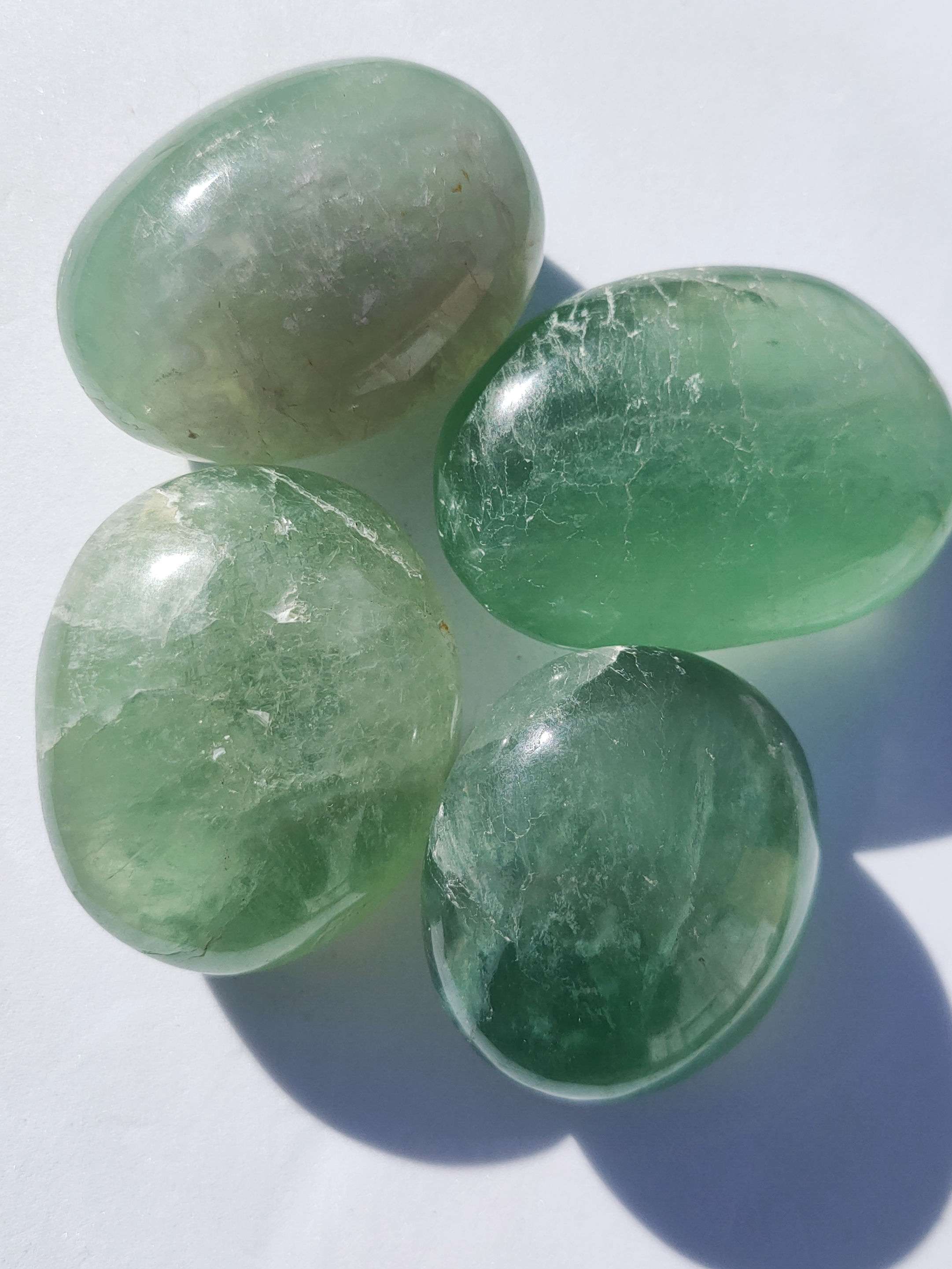 Fluorite Palmstones