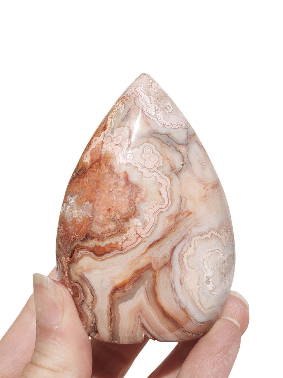 Thumbnail: Pinky Crazy lace agate flame 