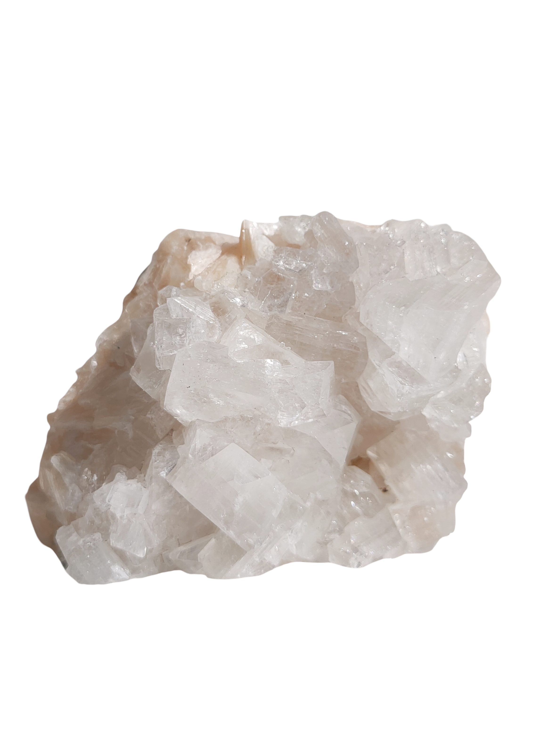 Apophyllite cluster