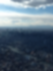 空から下町を望む