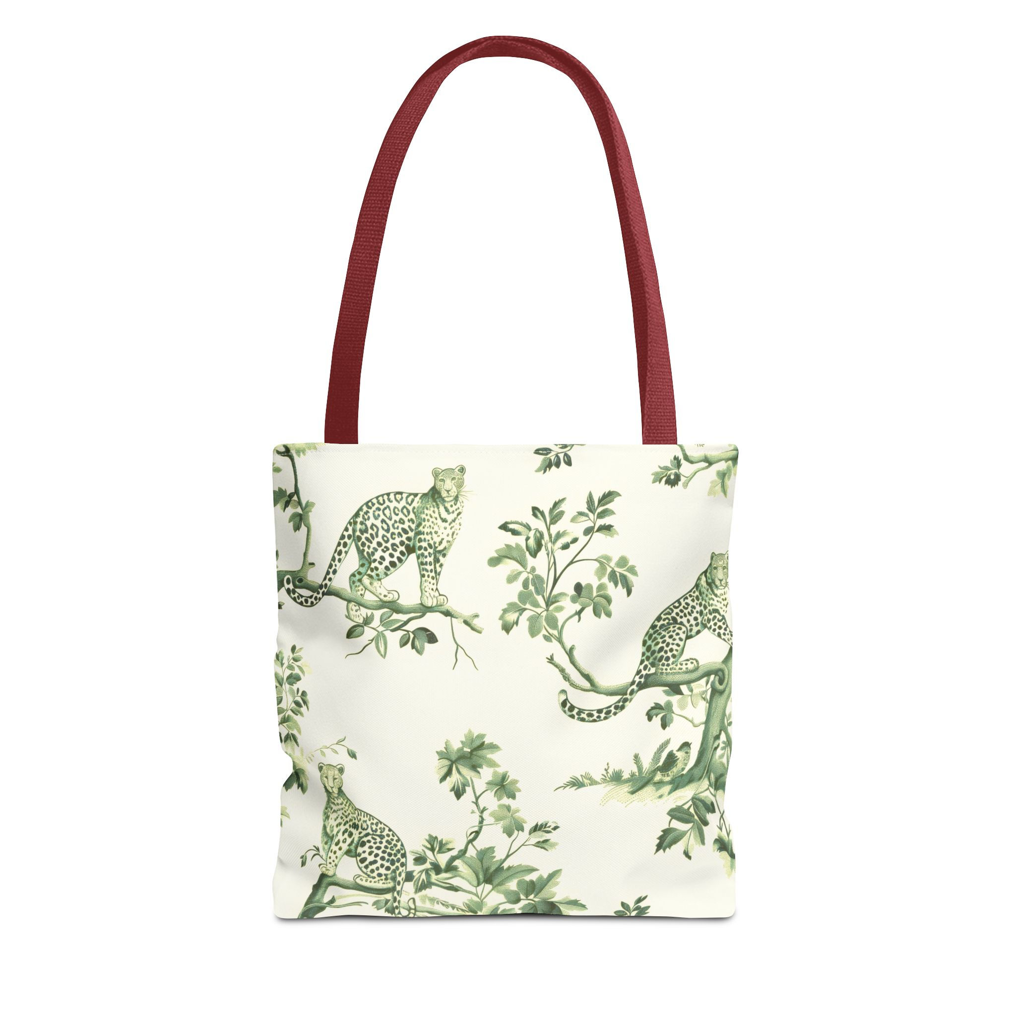 Leopard Toile de Jouy Tote