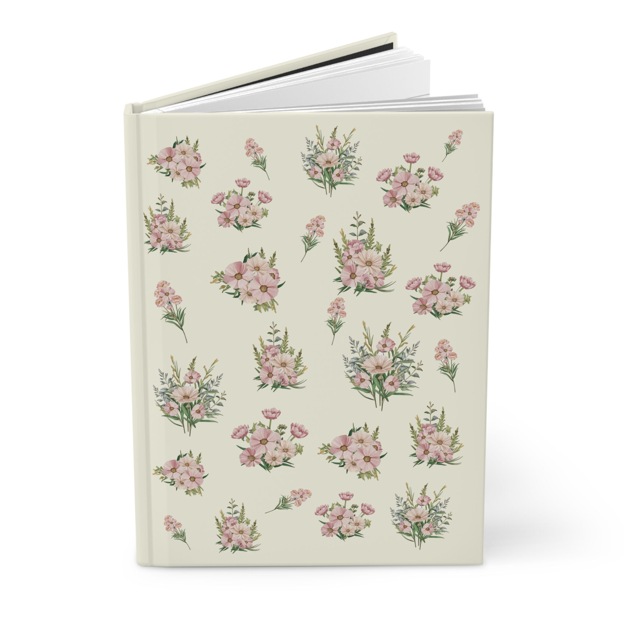 Pink Wildflowers Creative Journal