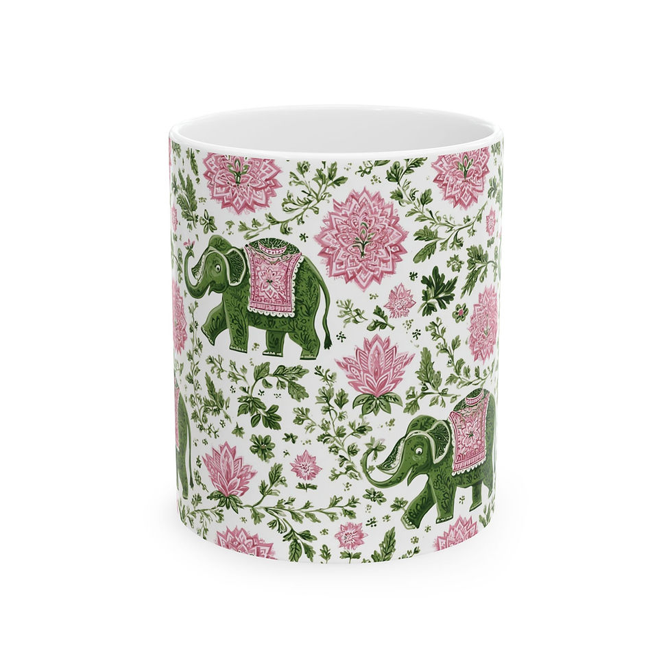 Elephant Trail Tea & Coffee Mug