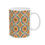 Thumbnail: Vintage floral ceramic mug