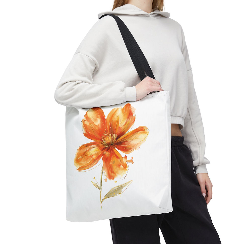 Thumbnail: Unique Sunset Tote Bag Design