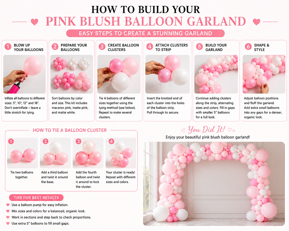 Thumbnail: Pink and White Balloon Garland DIY Kit