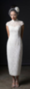 Thumbnail: Lace Qipao Wedding Dress 蕾絲結婚禮服