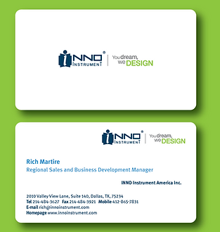 Inno Instrument - Rich Martire Busines Cards