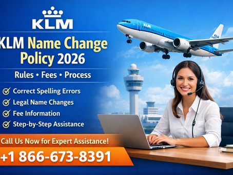 KLM Name Change Policy 2026: Rules, Fees & Process Explained