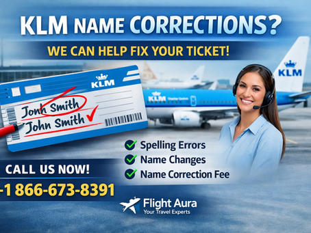 Common Mistakes Travelers Make With KLM Ticket Names