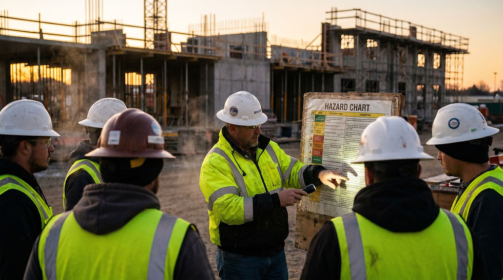 construction worker safety compliance United States