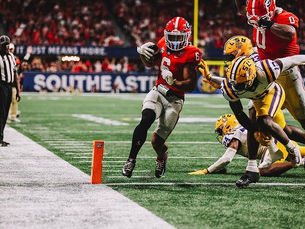 Georgia caps off undefeated regular season with SEC title win over LSU
