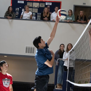 Slaw Dogs defeat reigning champions in boys annual volleyball tournament