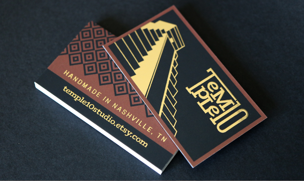 Temple10 business card
