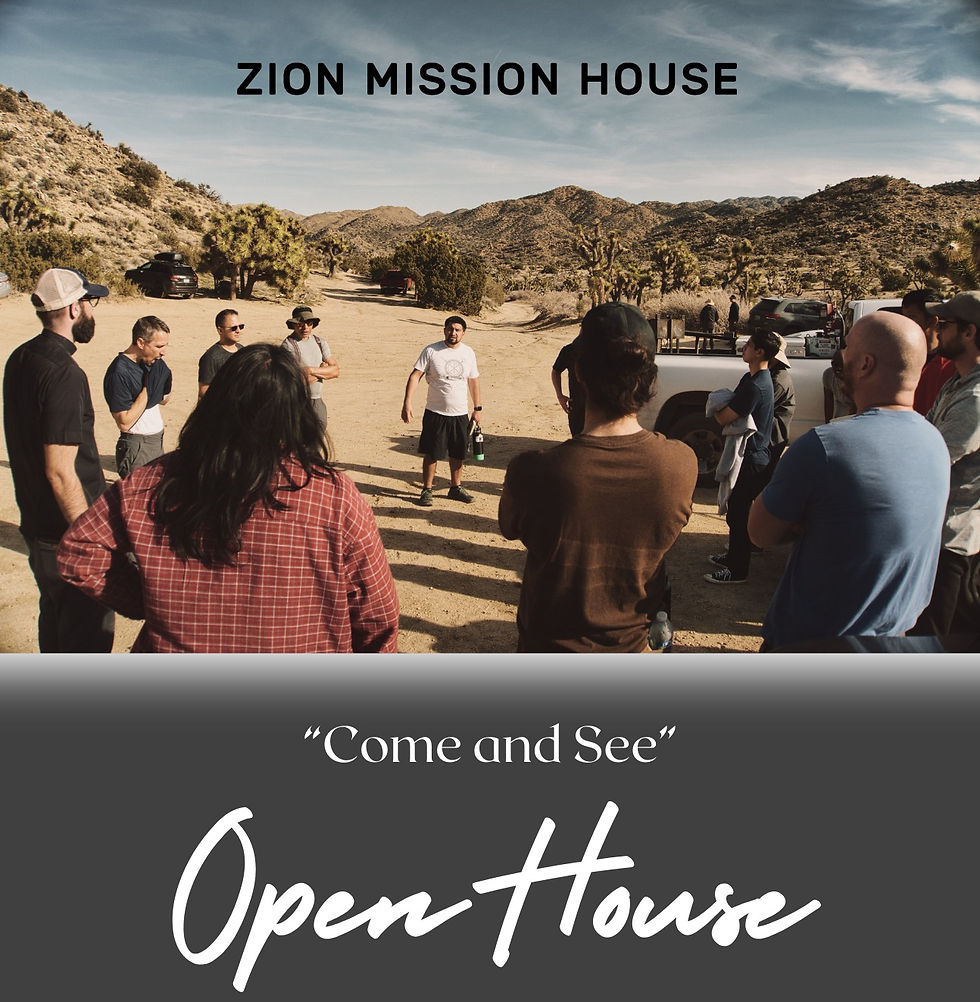 Zion Open House | Men's Event